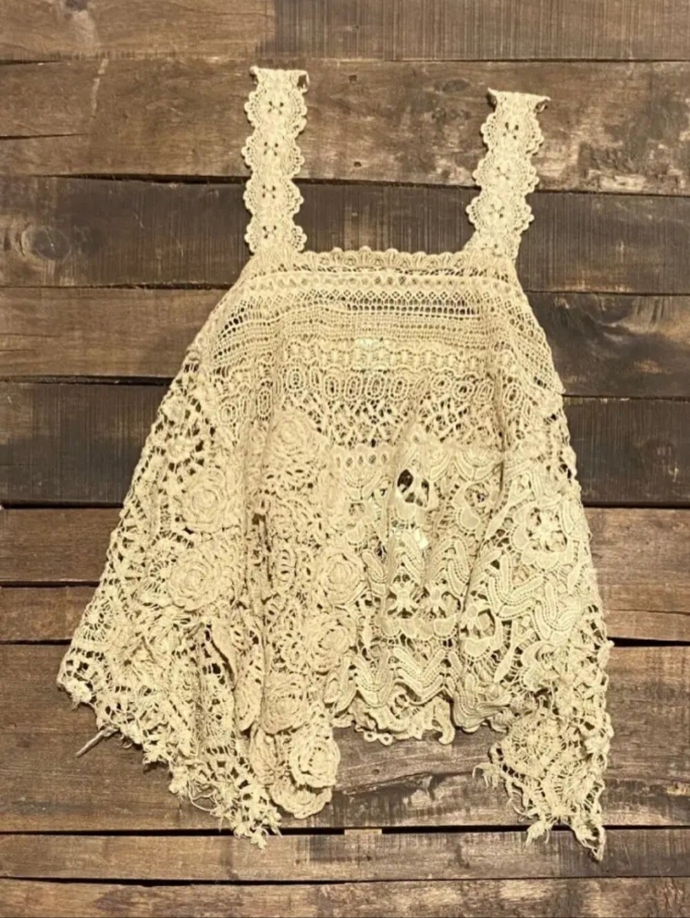 #1717 Jaded Gypsy Forever Timeless Tank - Cream